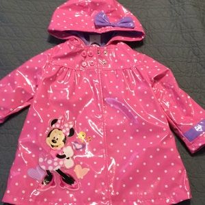 Disney rain jacket size 2